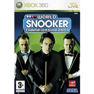 World Snooker Championship 2007 xbox360 [PAL] แผ่นเกมXbox360 แผ่นไรท์สำหรับเครื่องที่แปลงแล้ว LT/RGHทุกโซน