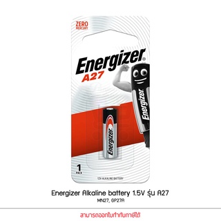 ถ่าน Energizer Alkaline battery 12V รุ่น A27 MN27, 27A