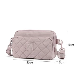GUDIKA-พร้อมส่ง กระเป๋าสะพายข้างแฟชั่น ผ้าไนลอน รุ่นใหม่ 2026 ผู้หญิง เกรดพรีเมี่ยม กันน้ำ100% -5091