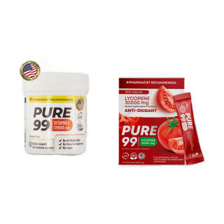 โปรโมชั่น : Pure99 Vitamin C 120000 mg x Lycopene 30000 mg
