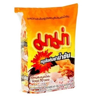 มาม่าบะหมี่กึ่งสำเร็จรูป 55กรัม แพค10ซอง