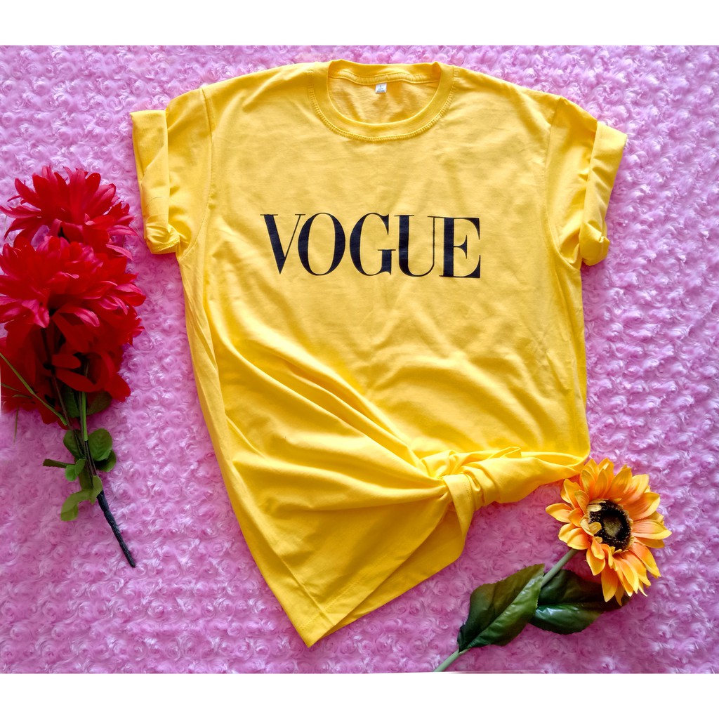 เสื้อยืด fashion Vogue ผ้าคอตตอน 100% งานสกรีน – – >>> 🇹🇭 Top1Thailand 🛒 >>> shopee.co.th 🇹🇭 🇹🇭 🇹🇭🛒🛍🛒