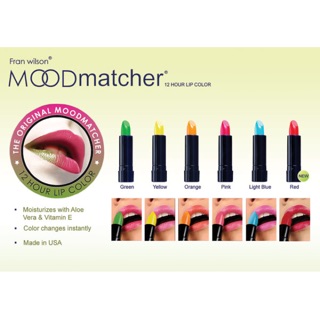 Moodmatcher Lipstick ลิปสติกจูบไม่หลุด เปลี่ยนสี สีสวย ติดทนนาน12ชั่วโมง