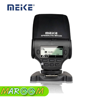 Meike Flash MK320 MK-320 ออโต้ สำหรับกล้องมิลเลอร์เลส แฟลช แฟลชออโต้