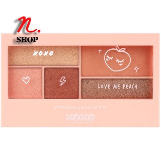 เอ็กซ์โอเอ็กซ์โอ อายแชโดว์ แอนด์ บลัช พาเลท 8.4 กรัม XOXO EYESHADOW AND BLUSH PALETTE 8.4g.