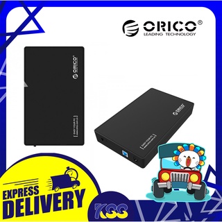 กล่องฮาร์ดดิส กล่องใส่ฮาร์ดดิส อุปกรณ์เชื่อมต่อฮาร์ดดิสก์ ORICO 3588US3 3.5" EXTERNAL HARD DRIVE ENCLOSURE USB 3.0