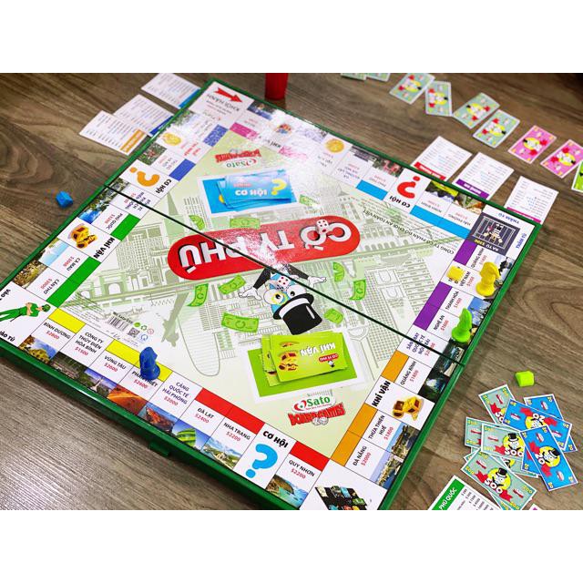 Sato Vietnam Brand Rich Thinking Monopoly ของเล่นฝึกการคิดสําหรับเด็ก