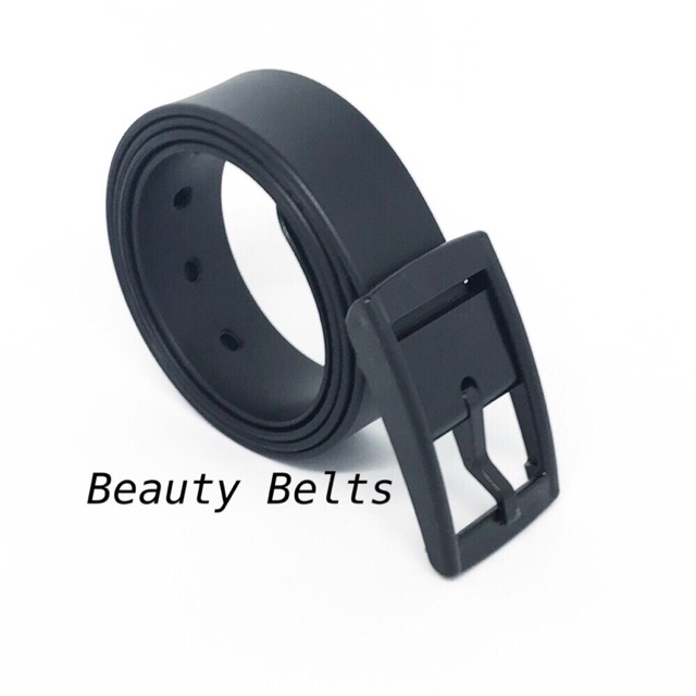 Beauty Belts เข็มขัดซิลิโคนอย่างดี (Silicone เนื้อสัมผัสแบบเรียบ แต่ไม่ใช่พลาสติก)