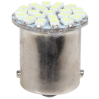 12 V 4 W 1156 22 SMD 1206 LEDs ไฟเลี้ยวไฟเลี้ยวสำหรับติดรถยนต์