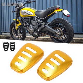 Alabama ฝาครอบไฟเลี้ยว ด้านหน้า และด้านหลัง แบบเปลี่ยน สําหรับรถจักรยานยนต์ Ducati Scrambler 800 2018‐2021 2 ชิ้น