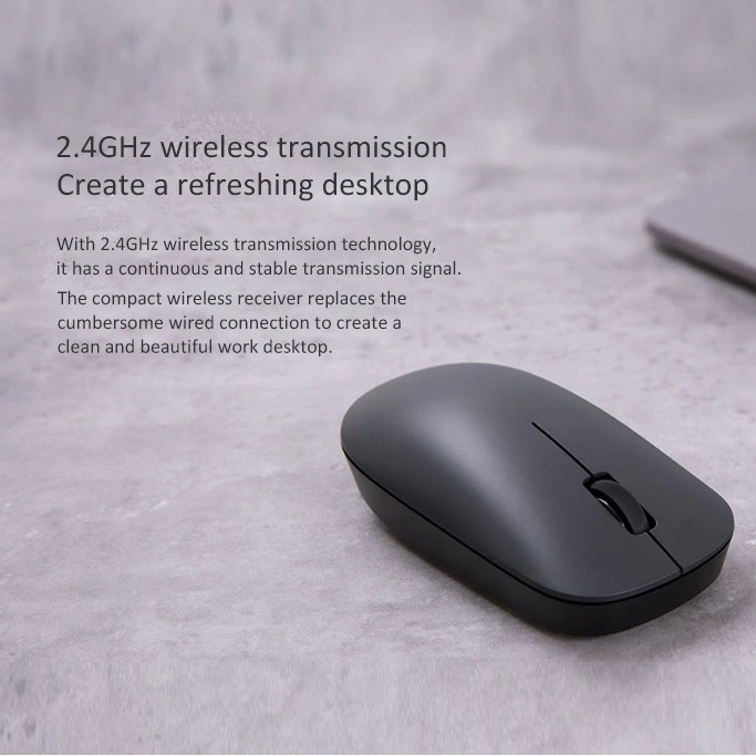 Xiaomi Wireless Mouse Lite 1000DPI เมาส์ไร้สาย ขนาดพกพา สําหรับคอมพิวเตอร์ แล็ปท็อป