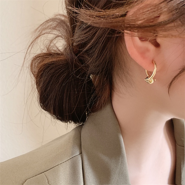 ✨Susan ต่างหูโลหะ เงินสเตอร์ลิง เข้ากับทุกการแต่งกาย สไตล์เกาหลี 2022 - รูปที่ 3