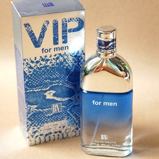 ราคาต่อขวด น้ำหอมผู้ชาย PERFUME VIP FOR MEN BN ขนาด 100 มล. กลิ่นมีความเย้ายวนมีเสน่ห์เฉพาะตัว เฟรชสดชื่นสไตล์สปอร์ต