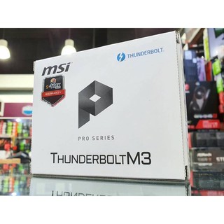 (ใหม่แท้ศูนย์ไทย)MSI ThunderboltM3 PCIe Card with Dual Thunderbolt 3