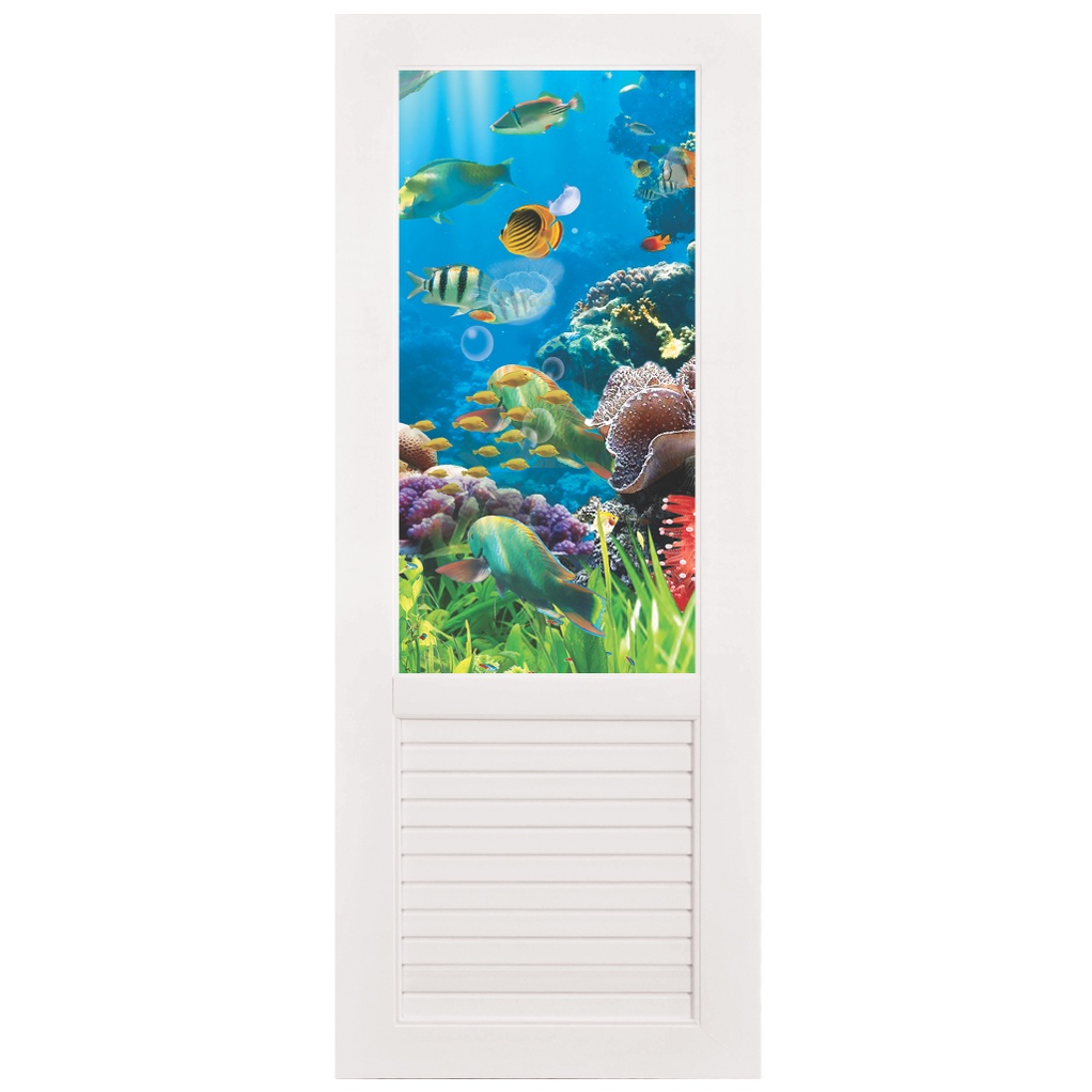 สินค้าใหม่ ประตู พีวีซี PVC 94 กระจก ATLANTIS