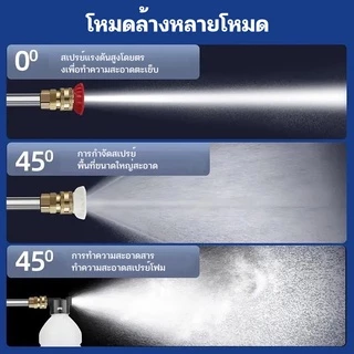 KONIG ปืนฉีดน้ําแรงดันสูงล้างรถ แบตเตอรี่สองก้อน 299vf กล่องพลาสติก อายุการใช้งานแบตเตอรี่สูงสุด 80 นาที