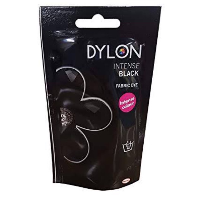 ไดล่อน สีย้อมผ้า สูตรพรีเมี่ยม สีดำ Dylon Premium Dye