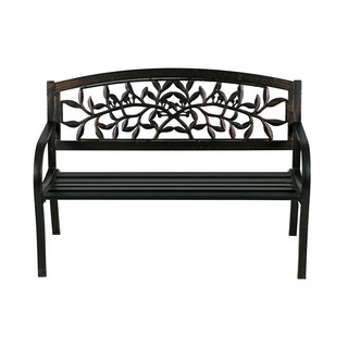 Chair table SPRING EVELYN BRONZE IRON BENCH Outdoor furniture Garden decoration accessories โต๊ะ เก้าอี้ ม้านั่งสนาม SPR