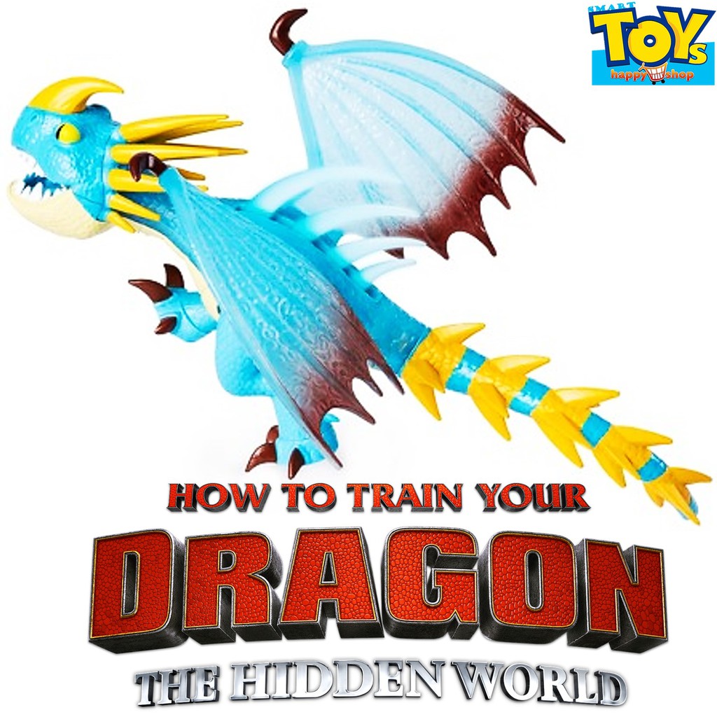 ตุ๊กตามังกรสุดซ่าส์สีฟ้า Stormfly ลิขสิทธิ์นำเข้าของแท้จาก DreamWorks รุ่นพิเศษสินค้าจำนวนจำกัด Spin Master How To Train