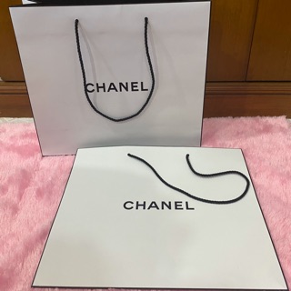 พร้อมส่ง แท้💯 ถุงกระดาษ CHANEL แท้ ใบใหญ่ ขนาด (L)