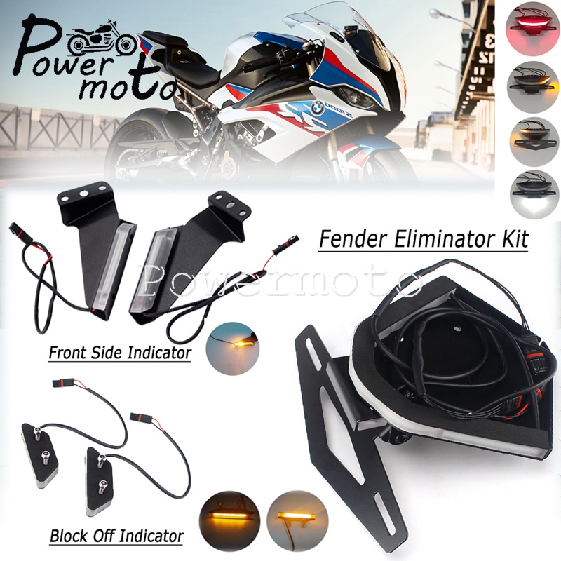 Fender Eliminator Kits & Mirror Block Off TurnSignal Lights & Front Fairing Turn Signals Lamps For B