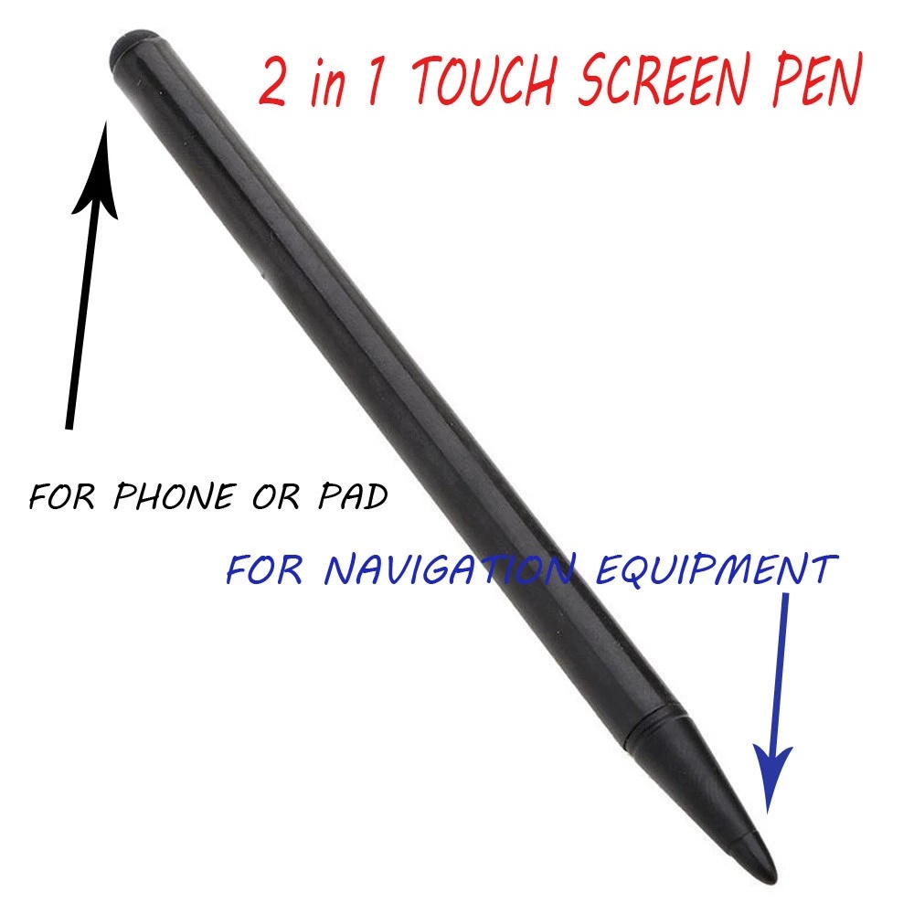 [ลดกระหน่ํา] ปากกาสไตลัส ปากกาทัชสกรีน แบบสองหัว อเนกประสงค์ สําหรับ iPad โทรศัพท์มือถือ ดินสอวาดภาพ หน้าจอสัมผัส