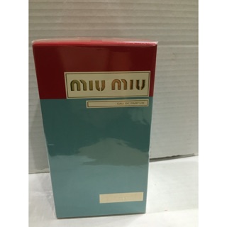 น้ำหอมมิวมิว EDP 100ml กล่องซีลพร้อมส่งMIU MIU EDP. 100ML กล่องซีล ตัดโค๊ด จากเคาเตอร์ห้าง ราคาส่ง. 3200ส่งฟรีems  ราคาห