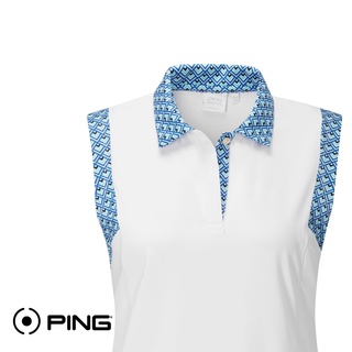 PING EVIE POLO PING WOMENS POLO เสื้อกอล์ฟผู้หญิง เสื้อกีฬากอล์ฟผู้หญิง เสื้อกีฬาผู้หญิง