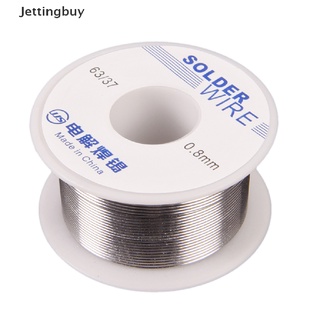 [Jettingbuy] ใหม่ พร้อมส่ง รอกลวดบัดกรีดีบุก ฟลักซ์ 0.8 มม. 63 37 R8O4