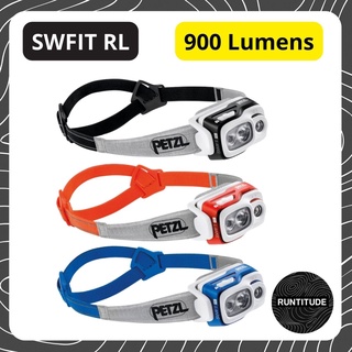 Petzl ไฟฉายคาดหัว รุ่น Petzl SWIFT RL LAMP 900 lm Headlamp Outdoor เฮดแลมป์ เทรล ของแท้ รับประกัน 5 ปี