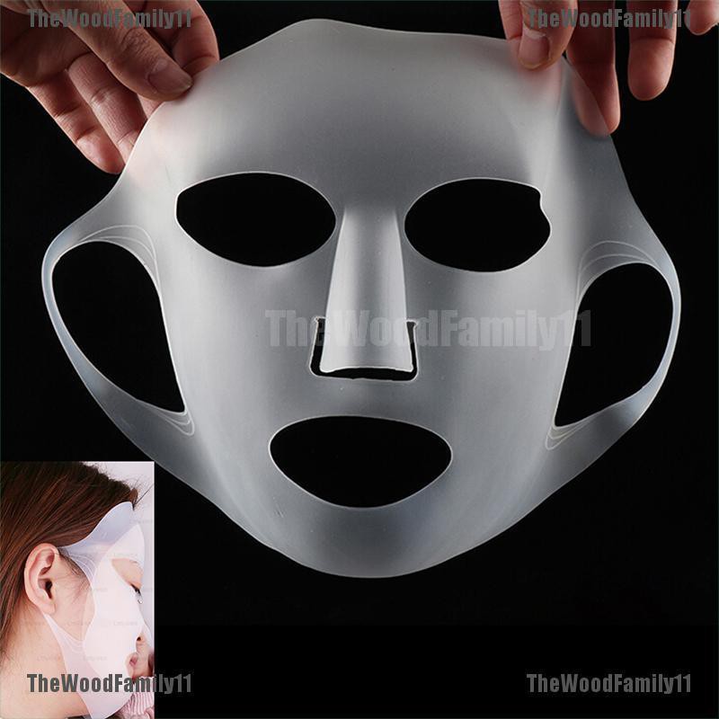[COD]THF 1Pc Reusable Silicone Face Skin Care Mask Sheet Mask Prevent