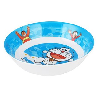 ชามเมลามีน 7.5 นิ้ว SUPERWARE DORAEMON SKY ผ่านกระบวนการผลิตที่ได้รับมาตรฐาน ปลอดภัยจากสารเคมีตกค้าง