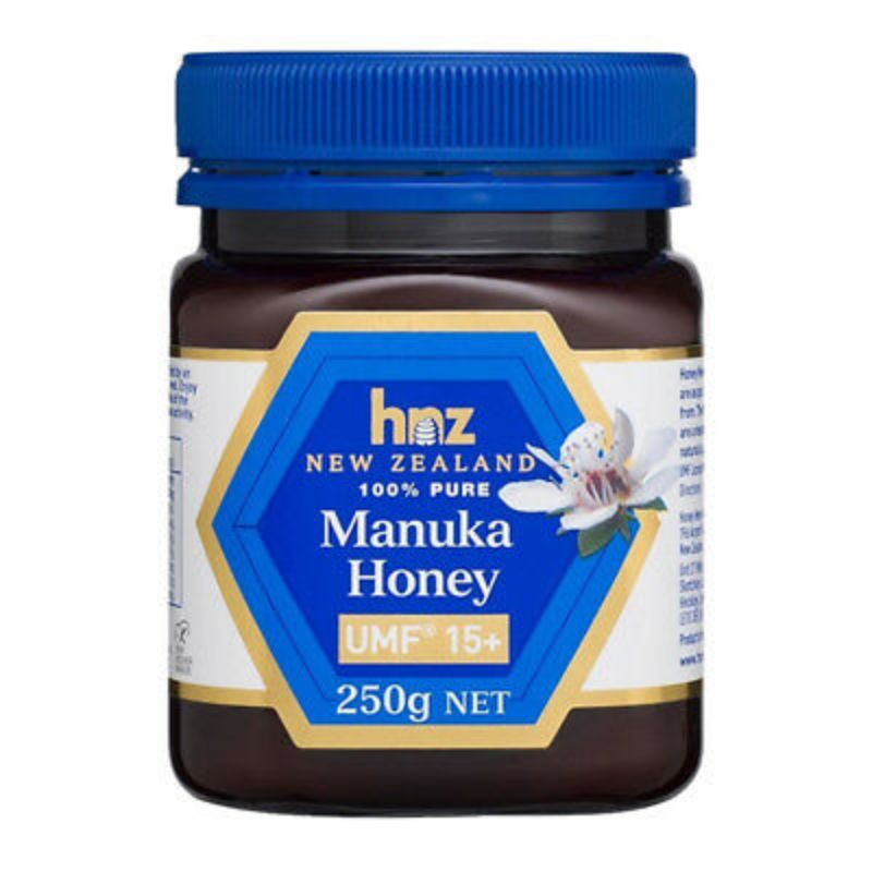 hnz Manuka Honey UMF15+ New Zealand 🇳🇿 100% Pure Manuka Honey 250g. แท้💯%