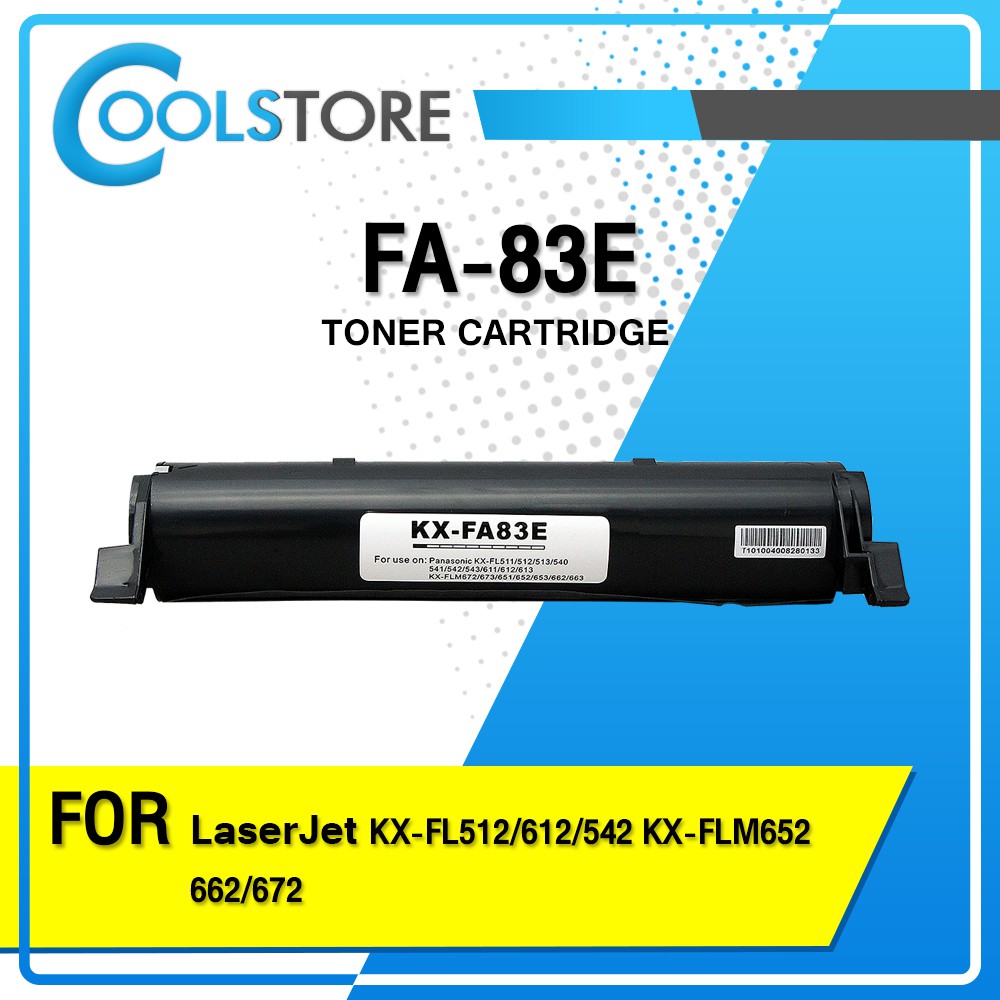 COOLS หมึกเทียบเท่า KX-FA83E/FA83/FA-83/83E/83 For Panasonic  KX-FL511/541/611/513/613/651/653