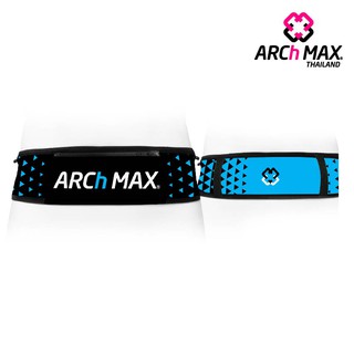 ARChMAX เข็มขัดวิ่งคาดเอวใช้วิ่งเทรล น้ำหนักเบา PRO TRAIL BELT TRIANGLE BLUE