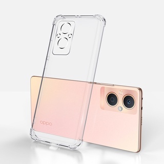 Reno7Z 5Gตรงรุ่น(ส่งในไทย)เคสTPUใสกันกระแทกแบบคลุมกล้องOPPO A77S/A57 2022/Reno7 5G/Reno7Pro 5G/A96 5G/A96 4G/A77 5G