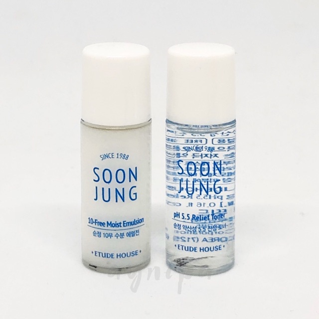 ETUDE Soon Jung set Emulsion &amp; Toner
