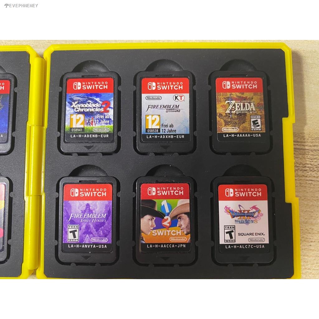 ✼✢﹊☂EVEPHNENEY(มือ2) Nintendo Switch : แผ่นเกม ไม่มีกล่อง ตลับเกม มือสอง สภาพดี