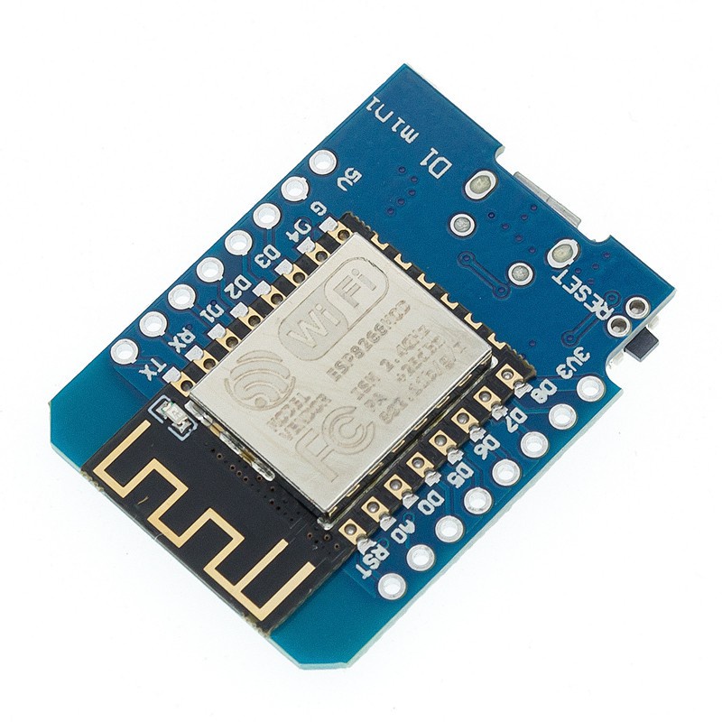 บอร์ดไมโครคอนโทรลเลอร์ Esp8266 ESP-12 ESP-12F CH340G CH340 V2 USB WeMos D1 Mini WIFI D1 Mini NodeMCU Lua IOT Board 3.3V พร้อมหมุด