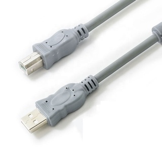 สายยูเอสบีเครื่องพิมพ์ USB 2.0 Printer Cable สำหรับต่อคอมพิวเตอร์ เครื่องพิมพ์ เครื่องสแกน ความยาว 1.5/3/5/10 เมตร