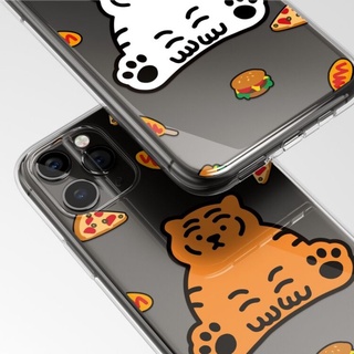 พร้อมส่ง!! Muzik Tiger PizzA Jelly เคสซิลิโคนใส จาก brand Muzik tiger 🐯  กันกระแทก พร้อมส่ง! 12/12 Pro/ 12 Pro Max