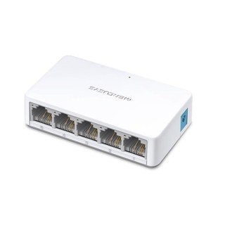 MERCUSYS 5-PORT 10/100/1,000 MBPS DESKTOP SWITCH, AUTO-NEGOTIATION, AUTO-MDI/MDIX, IEEE 802.3, IEEE 802.3U, IEEE 802.3X