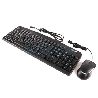 (2in1) USB OKER (KB-338) Black