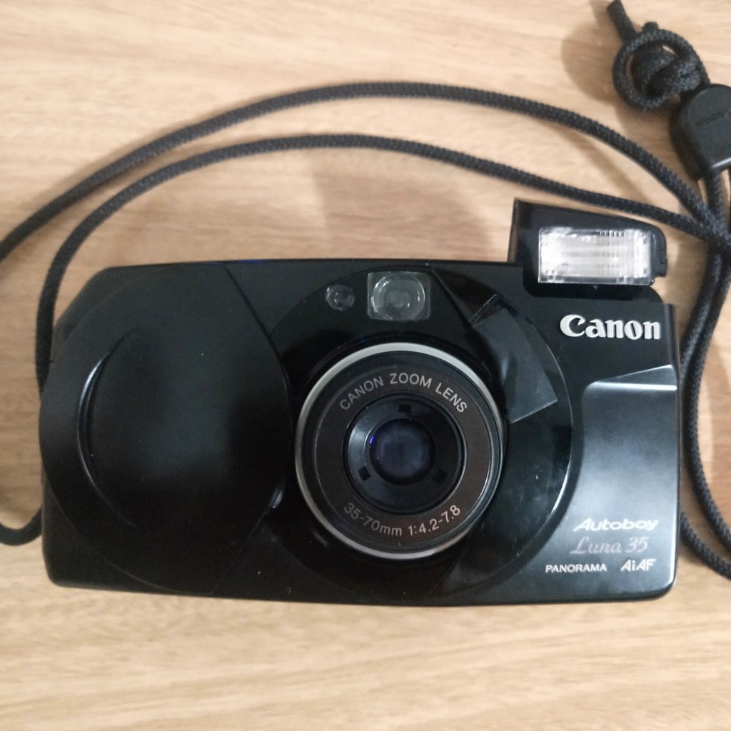 ขายกล้องฟิล์ม Canon Autoboy Luna 35 ใช้งานเต็มระบบ *บอดี้มีตำหนิ *ส่งฟรี