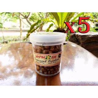 Moniegold Tamarind Candies Big Cup (fresh sweet &amp; sour tamarind which is chewy and delicious) 5 pots