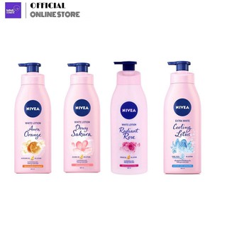 Nivea นีเวีย โลชั่นบำรุงผิวกาย เนื้อบางเบา ขนาด 350มล.(165-360)(165-357)(165-363)(165-371)