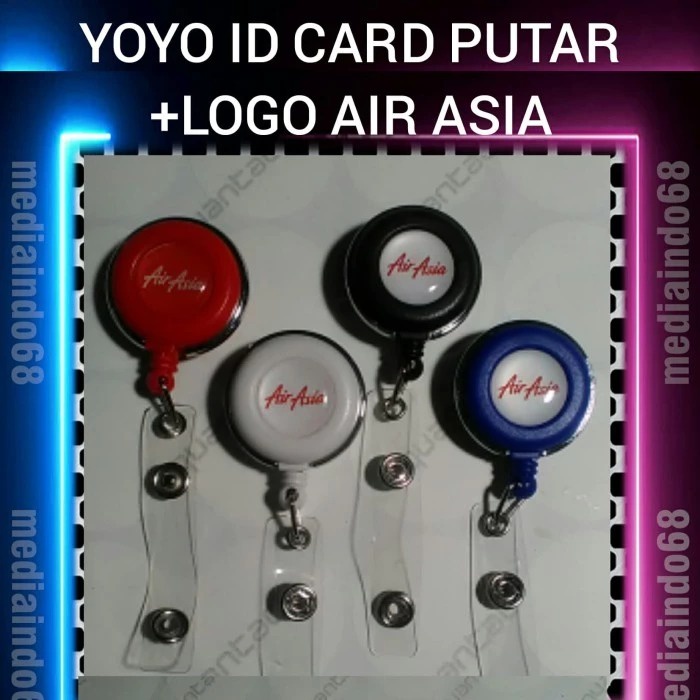 YOYO ID CARD ROTATE + โลโก้ AIRASIA
