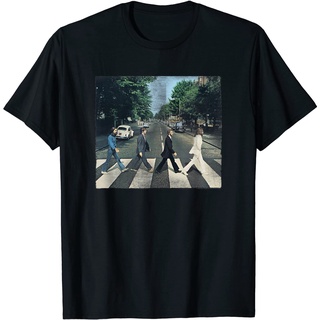 เสื้อยืด พิมพ์ลาย The Beatles Crossing Abbey Road สําหรับผู้ใหญ่Size S-5XL