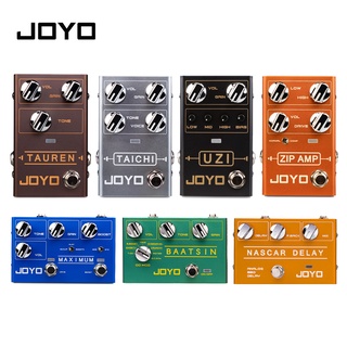 Joyo R Series แป้นเหยียบเอฟเฟคกีตาร์ สําหรับกีตาร์ไฟฟ้า Overdrive Distortion looper Dorum Machine Octave IR Loader