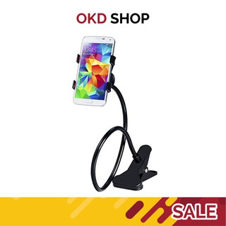 ที่หนีบ โทรศัพท์มือถือ ขาจับ โทรศัพท์ แบบหนีบ คลิปหนีบโต๊ะ CLIP MOBILE PHONE HOLDER STAND คละสี